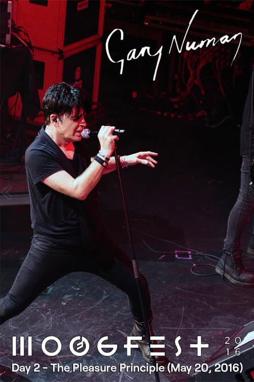 Постер: Gary Numan: Moogfest 2016, Day 2 - The Pleasure Principle