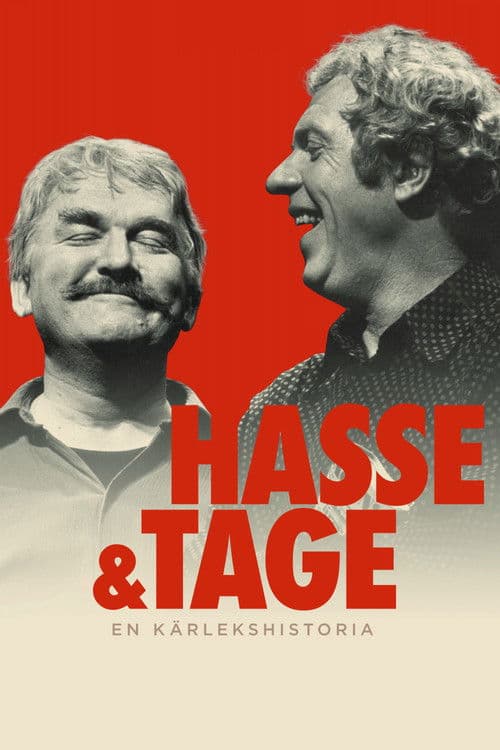 Постер: Hasse & Tage - En kärlekshistoria
