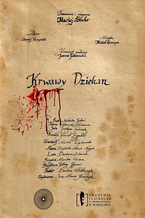 Постер: Krwawy dziekan