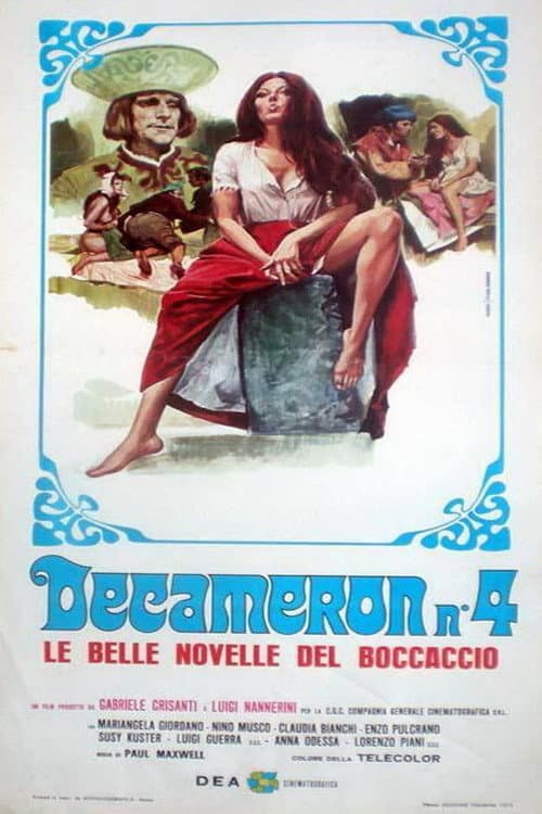 Постер: Decameron n° 4 - Le belle novelle del Boccaccio