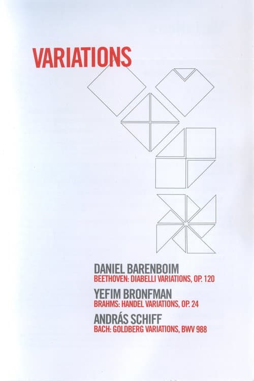 Постер: Variations - Daniel Barenboim/Yefim Bronfman/Andras Schiff