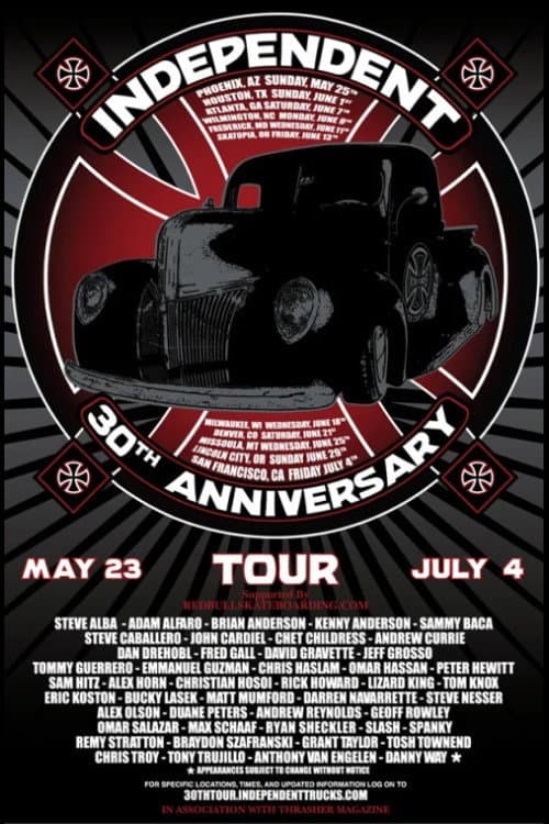 Постер: Independent - 30th Anniversary Tour