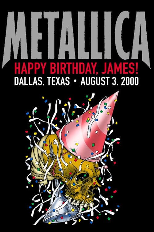 Постер: Metallica: Live in Dallas, Texas - August 3, 2000