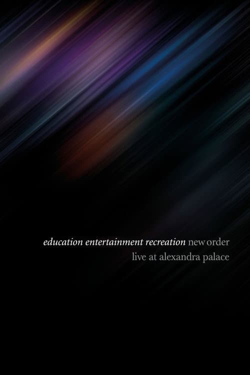 Постер: New Order Live At Alexandra Palace