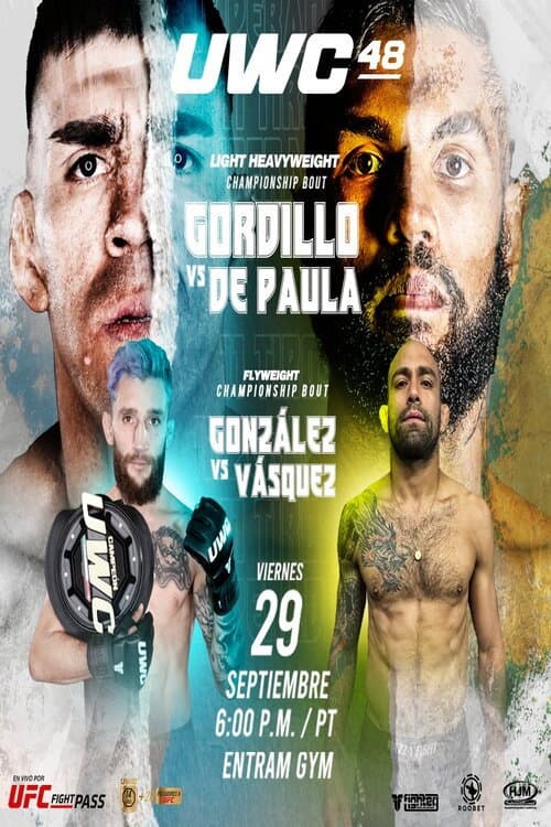 Постер: UWC 48: Gordillo vs. de Paula