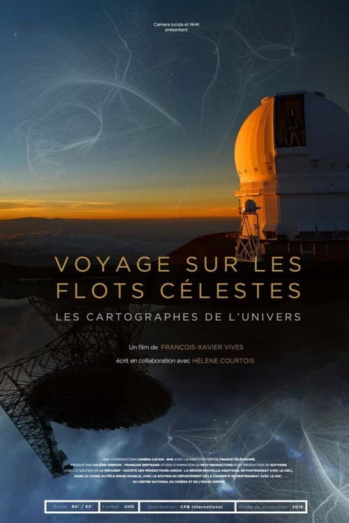 Постер: Voyage sur les flots célestes : Les Cartographes de l'Univers