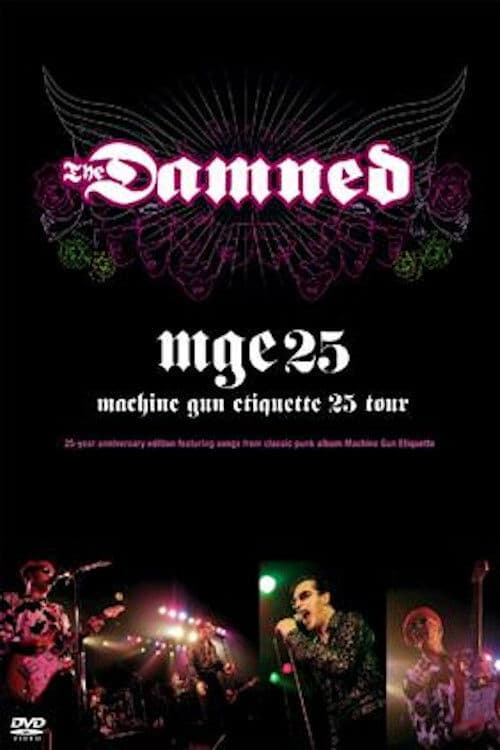 Постер: The Damned - Machine Gun Etiquette - 25th Tour