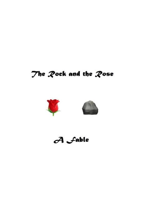 Постер: The Rock and the Rose: A Fable