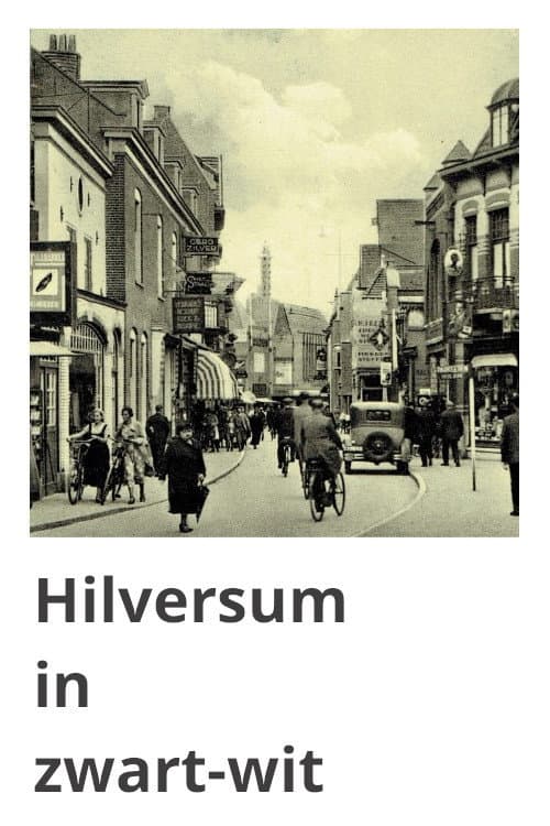 Постер: Hilversum in zwart-wit