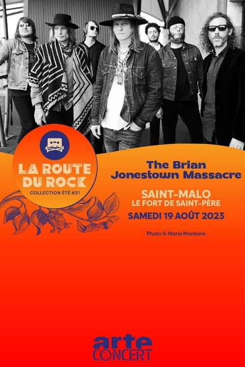 Постер: The Brian Jonestown Massacre - La Route du Rock 2023