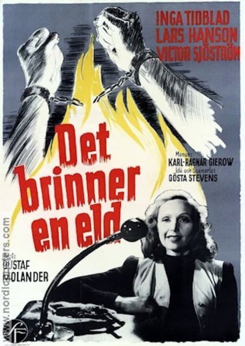 Постер: Det brinner en eld