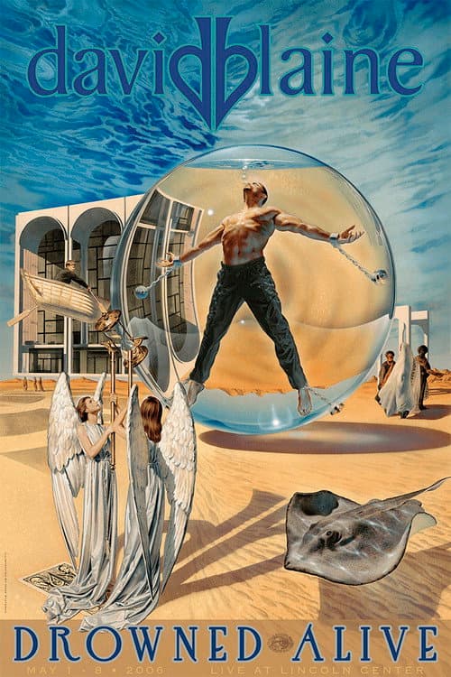 Постер: David Blaine: Drowned Alive