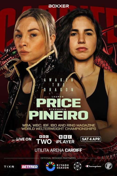 Постер: Lauren Price vs. Stephanie Pineiro Aquino