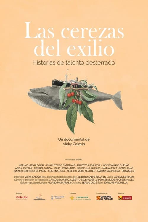 Постер: Las cerezas del exilio