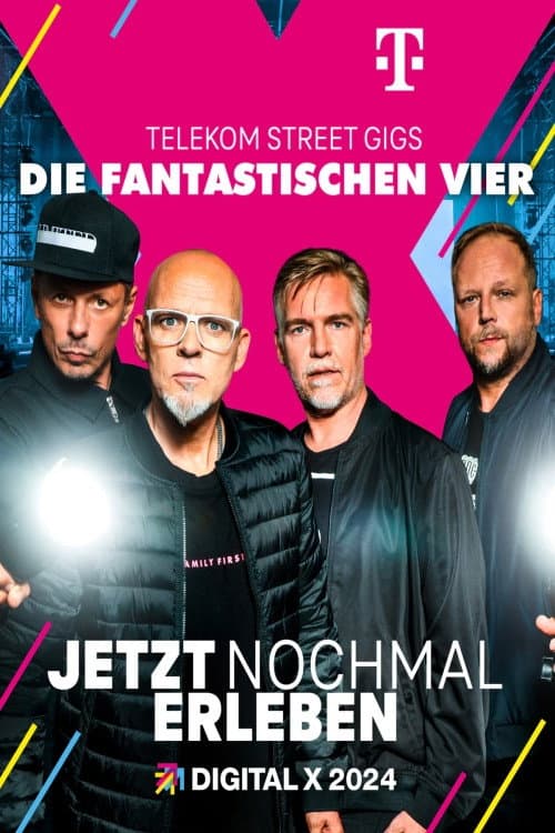 Постер: Die Fantastischen Vier auf der Digital X