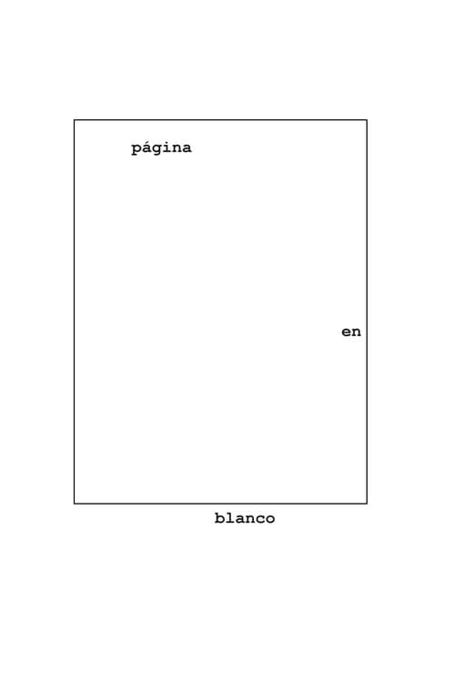 Постер: Página en blanco