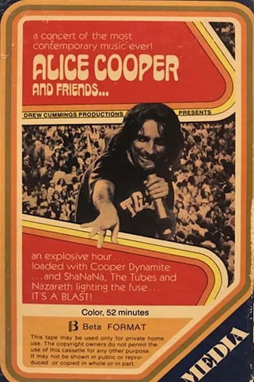 Постер: Alice Cooper and Friends