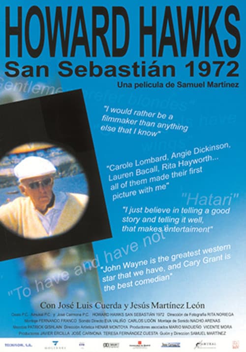 Постер: Howard Hawks, San Sebastián 1972