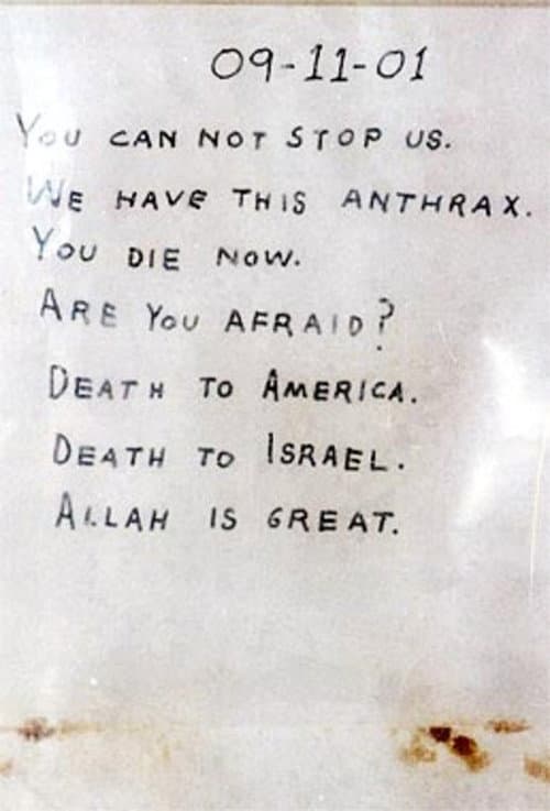 Постер: The Anthrax Files