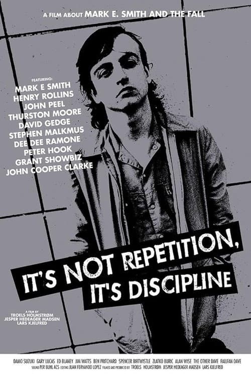 Постер: It's Not Repetition, It's Discipline