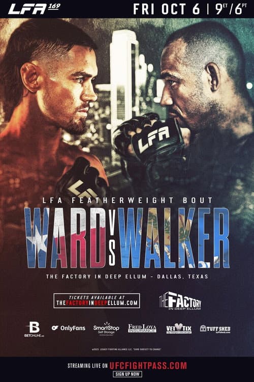 Постер: LFA 169: Ward vs. Walker