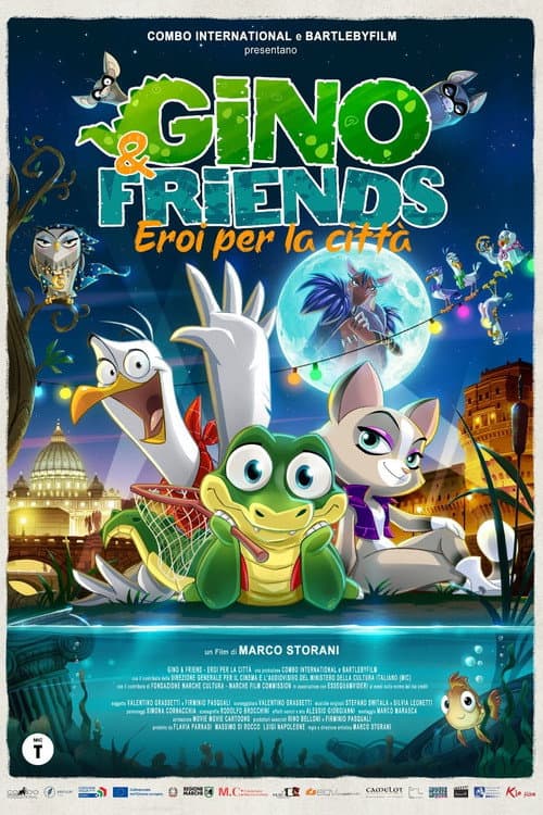 Постер: Gino & Friends - Eroi per la città