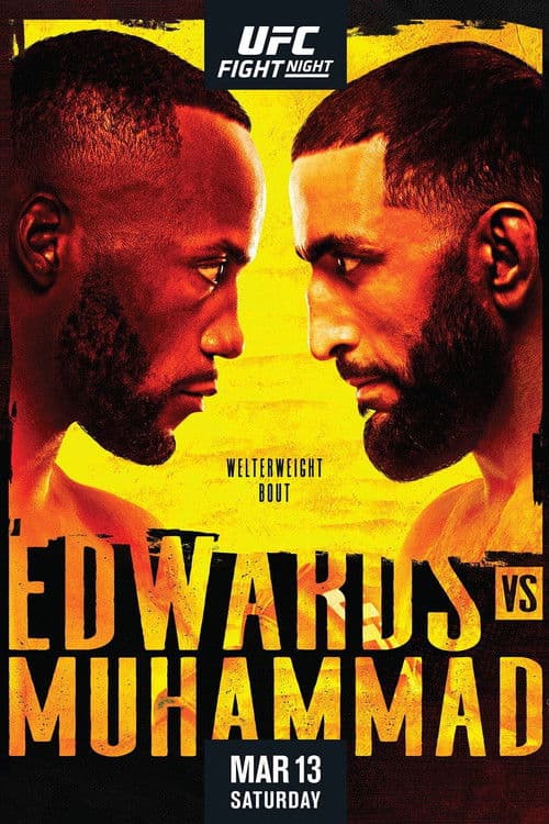 Постер: UFC Fight Night 187: Edwards vs. Muhammad