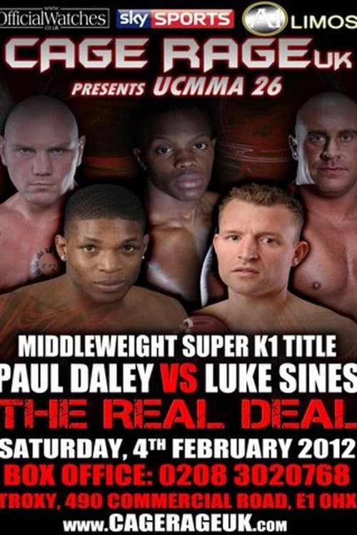Постер: UCMMA 26: The Real Deal