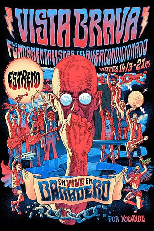 Постер: Los Fundamentalistas del Aire Acondicionado - Vista brava en vivo en Baradero