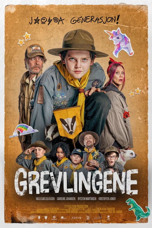Постер: Grevlingene