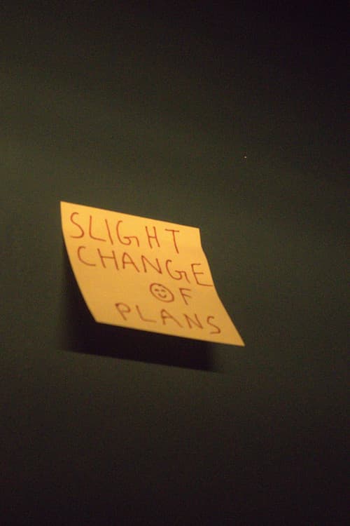 Постер: Slight Change Of Plans