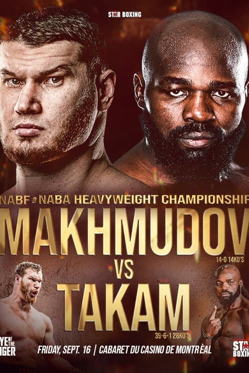 Постер: Arslanbek Makhmudov vs. Carlos Takam