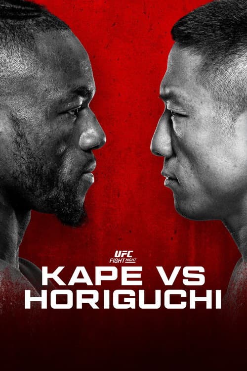 Постер: UFC Fight Night 279: Kape vs. Horiguchi