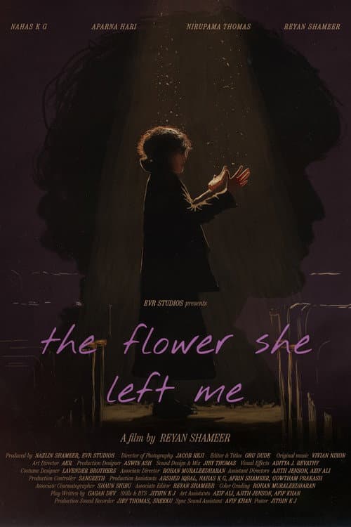 Постер: the flower she left me