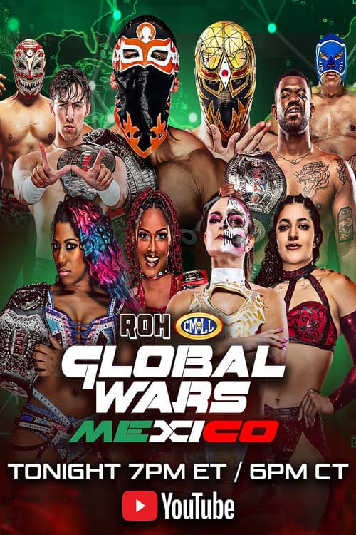 Постер: ROH/CMLL Global Wars Mexico