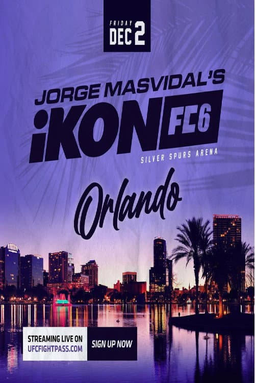 Постер: Jorge Masvidal's iKON FC 6: Lohsen vs. Williams