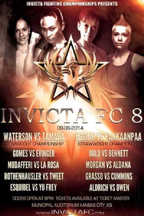 Постер: Invicta FC 8: Waterson vs. Tamada
