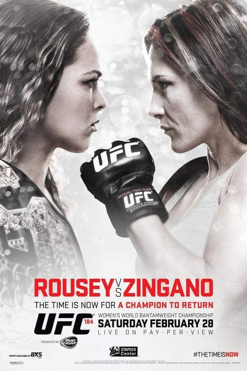 Постер: UFC 184: Rousey vs. Zingano