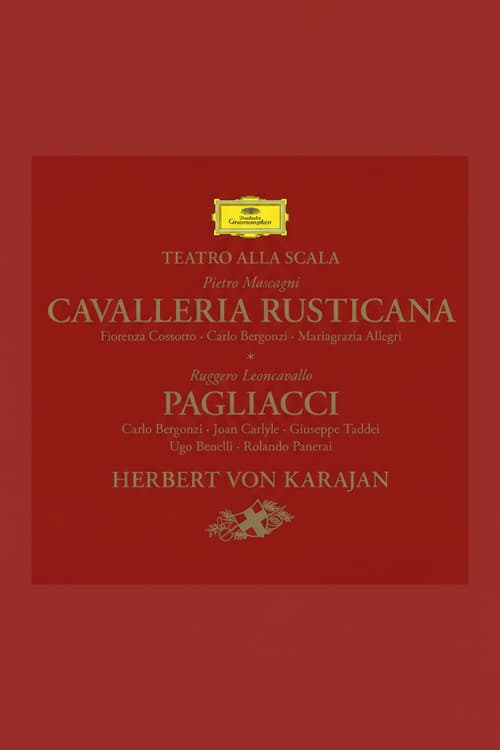 Постер: Mascagni: Cavalleria rusticana & Leoncavallo: Pagliacci