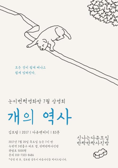 Постер: 개의 역사