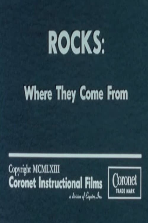 Постер: Rocks: Where They Come From
