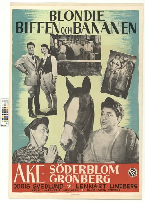 Постер: Blondie, Biffen och Bananen