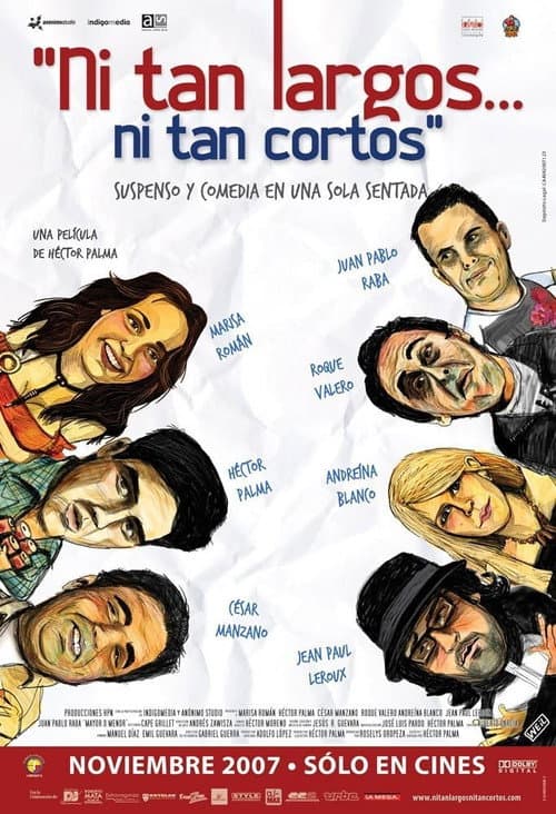 Постер: Ni tan largos... ni tan cortos