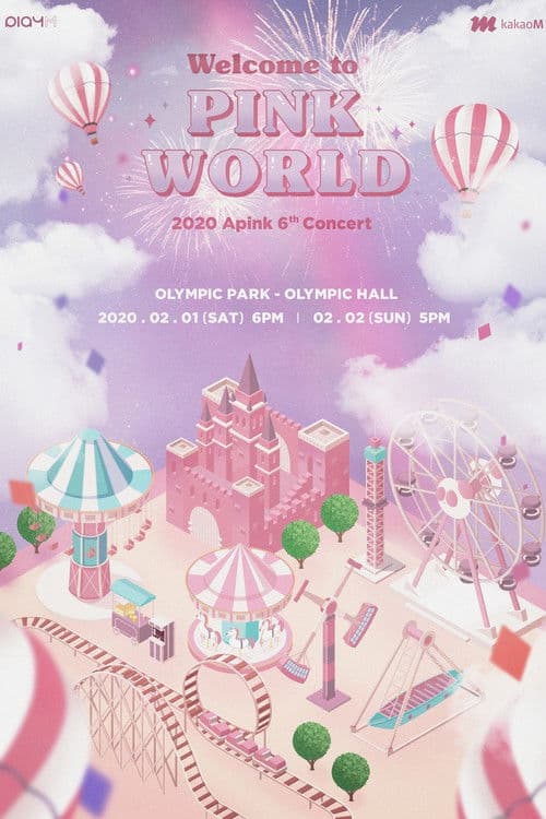Постер: 2020 Apink 6th Concert 'Welcome To PINK WORLD'