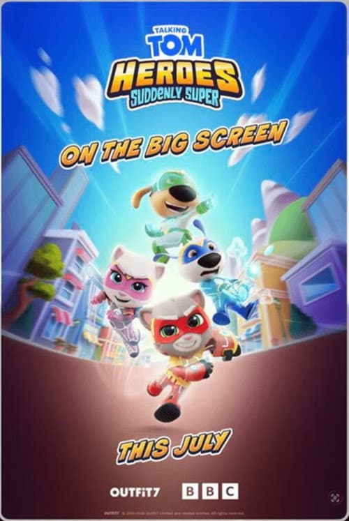 Постер: Talking Tom Hero’s on the Big Screen