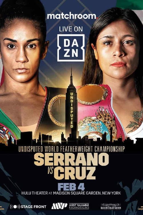Постер: Amanda Serrano vs. Erika Cruz