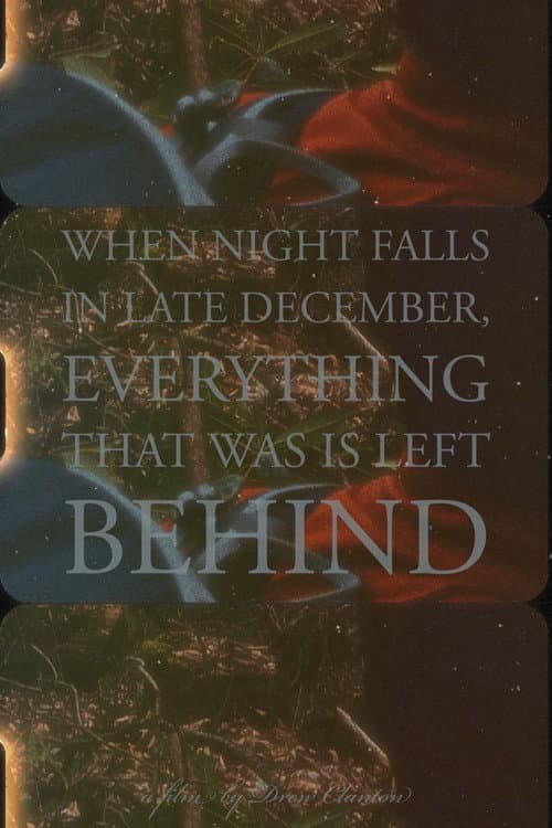 Постер: When Night Falls in Late December, Everything That Was is Left Behind