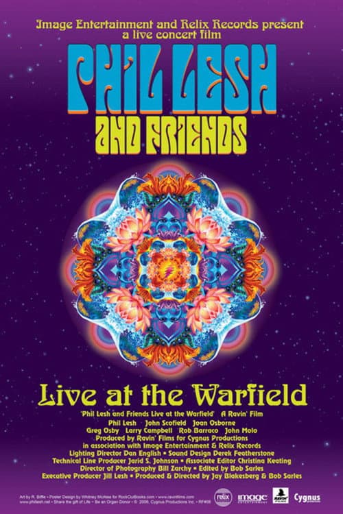 Постер: Phil Lesh and Friends: Live at the Warfield