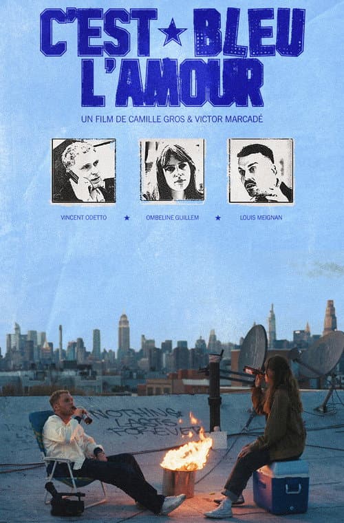 Постер: C'est bleu l'amour