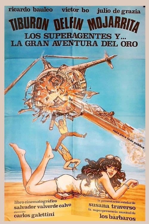 Постер: Los superagentes y la gran aventura del oro